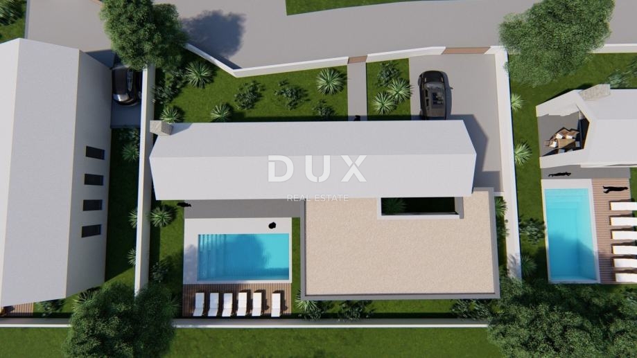 ZADAR, ZEMUNIK G. – Luksuzna moderna vila (B) enonadstropna z bazenom