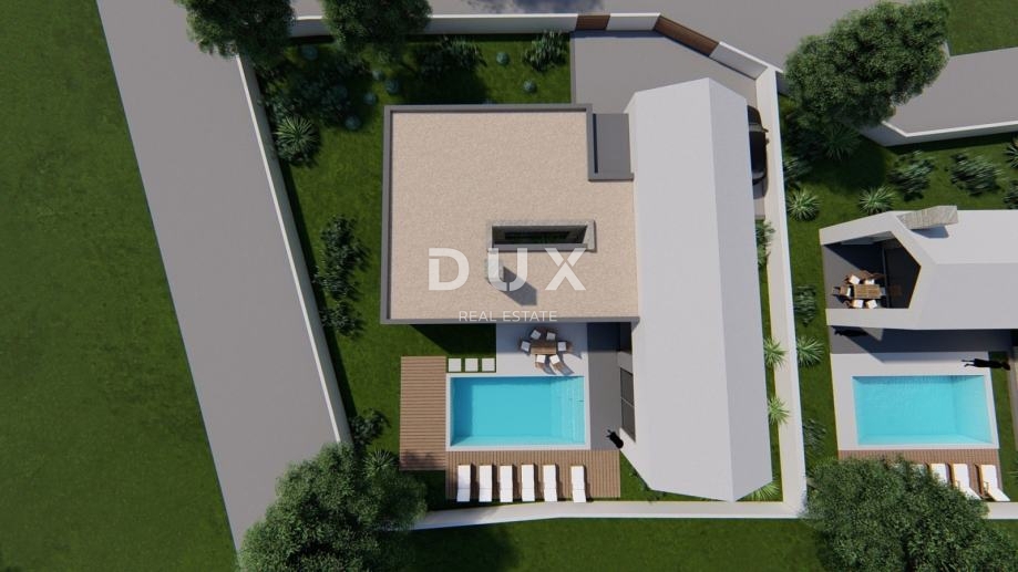 ZADAR, ZEMUNIK G. – Luksuzna moderna vila (B) enonadstropna z bazenom