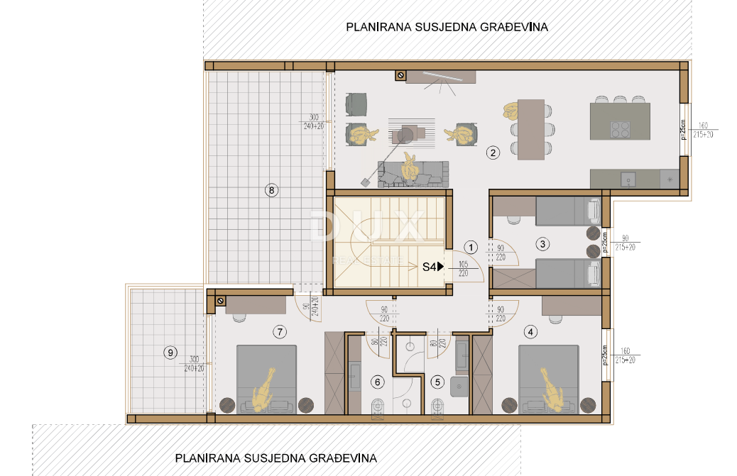ISTRA, VALDEBEK – Penthouse v novogradnji