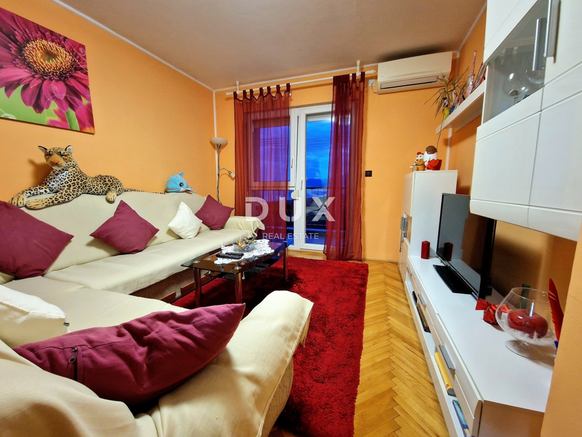 RIJEKA, ŠKURINJE - 2-sobno stanovanje z ložo in pogledom na morje na iskani lokaciji