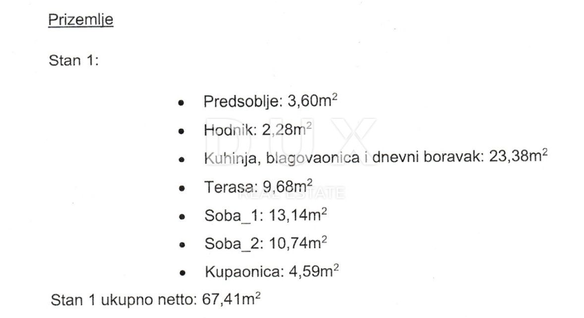 VIŠKOVO, CENTER - 2+1 stanovanje z vrtom v kakovostni novogradnji