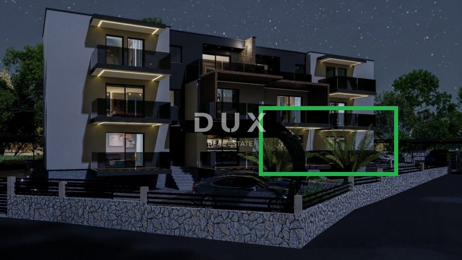 RIJEKA, PEHLIN, PODMURVICE - dvonadstropno stanovanje 101,24 m2 v novogradnji s pogledom na morje, dnevna soba + 2 spalnici. - STANOVANJE 3L