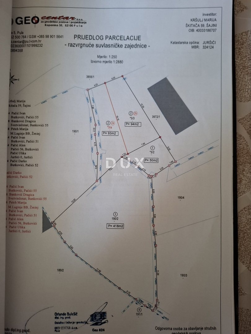 ISTRA, SVETVINČENAT - Zemljišče v mirni istrski vasici