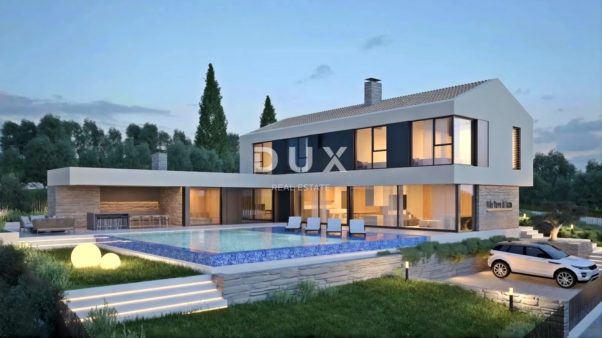 ISTRA, BUJE - Zemljišče z gradbenim dovoljenjem in panoramskim razgledom