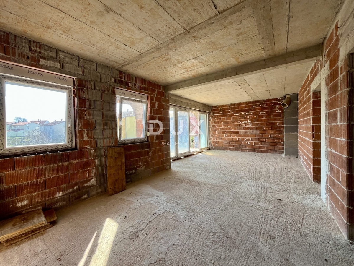 RIJEKA, SRDOČI - Novogradnja s 3 spalnicami in dnevno sobo z balkonom