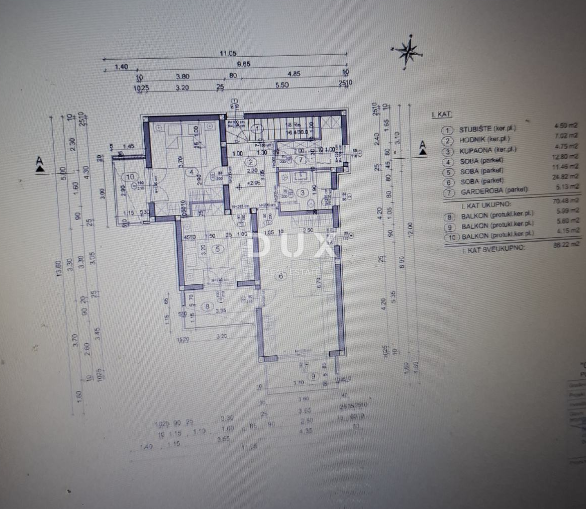 KASTAV - Samostojna hiša 210 m2, gradnja začeta