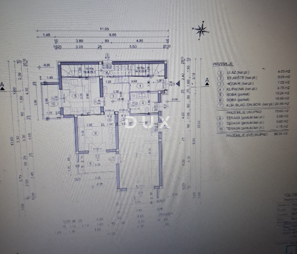 KASTAV - Samostojna hiša 210 m2, gradnja začeta