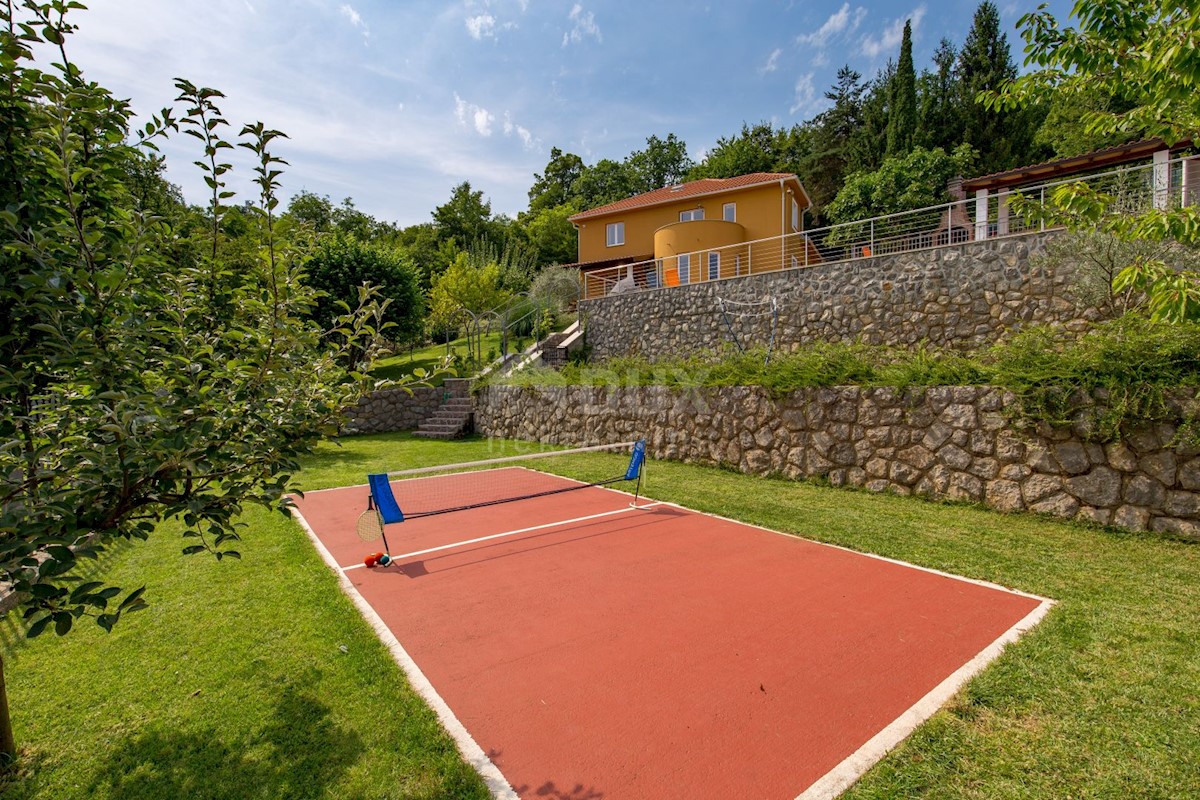 OPATIJA, VEPRINAC - Lepa počitniška hiša s pogledom na Kvarner