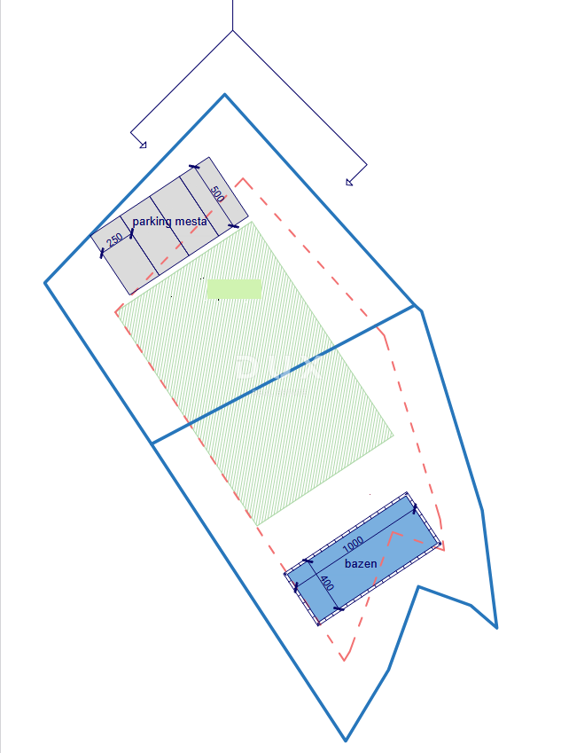 Polje, Dobrinj, 1.022m2