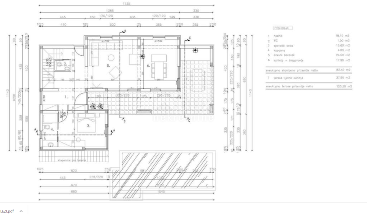 Labin, 180m2