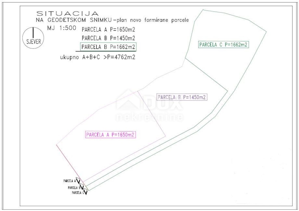 Fužine, 4.762m2