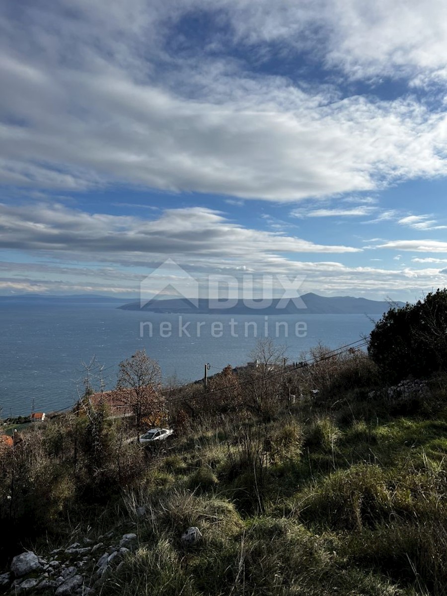 MOŠĆENIČKA DRAGA, MOŠĆENICE - Gradbeno zemljišče s panoramskim pogledom na morje