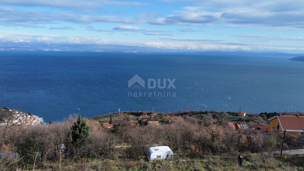 MOŠĆENIČKA DRAGA, MOŠĆENICE - Gradbeno zemljišče s panoramskim pogledom na morje