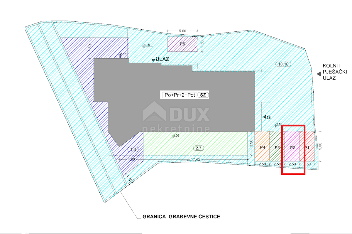 OPATIJA, CENTER - novozgrajeno stanovanje 156,85 m2 s panoramskim pogledom na morje - STANOVANJE 2