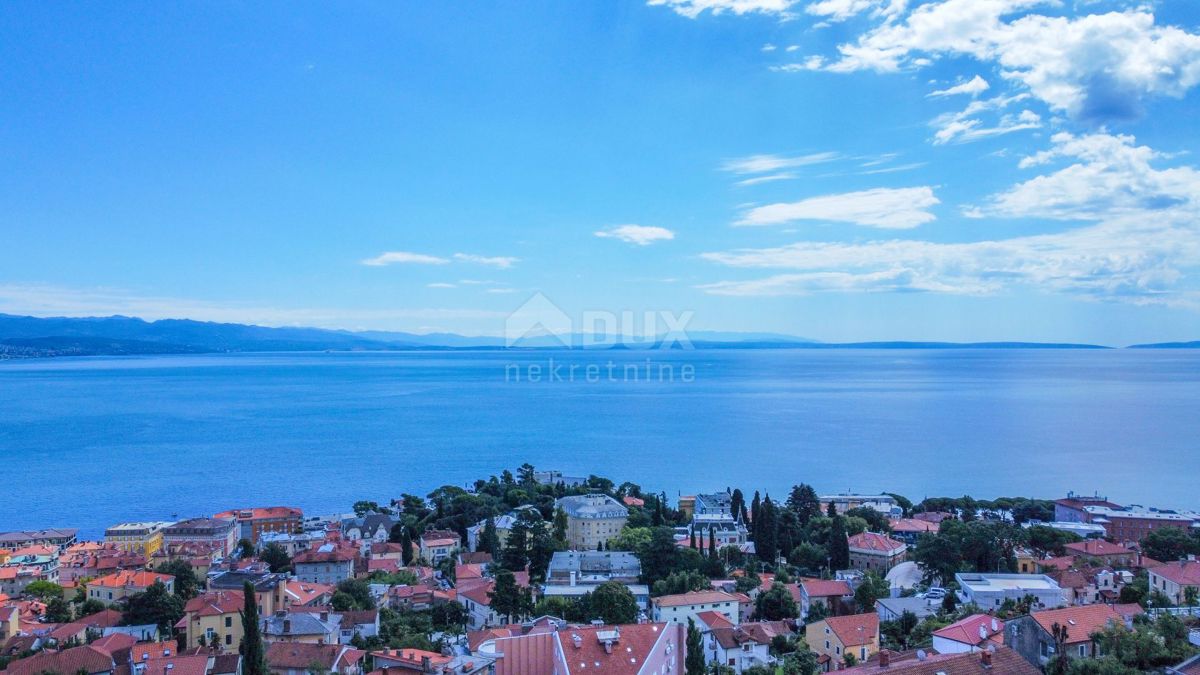 OPATIJA, CENTER - NOVO - večje investicijsko zemljišče za gradnjo 3 objektov, center Opatije, pogled