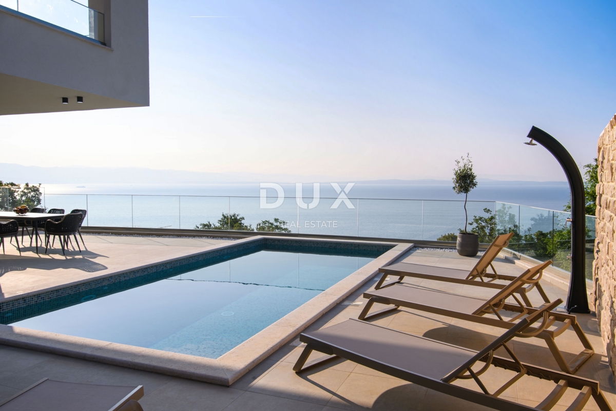 OPATIJA, MEDVEJA - Vila s panoramskim razgledom in bazenom