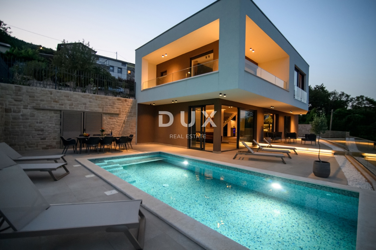 OPATIJA, MEDVEJA - Vila s panoramskim razgledom in bazenom