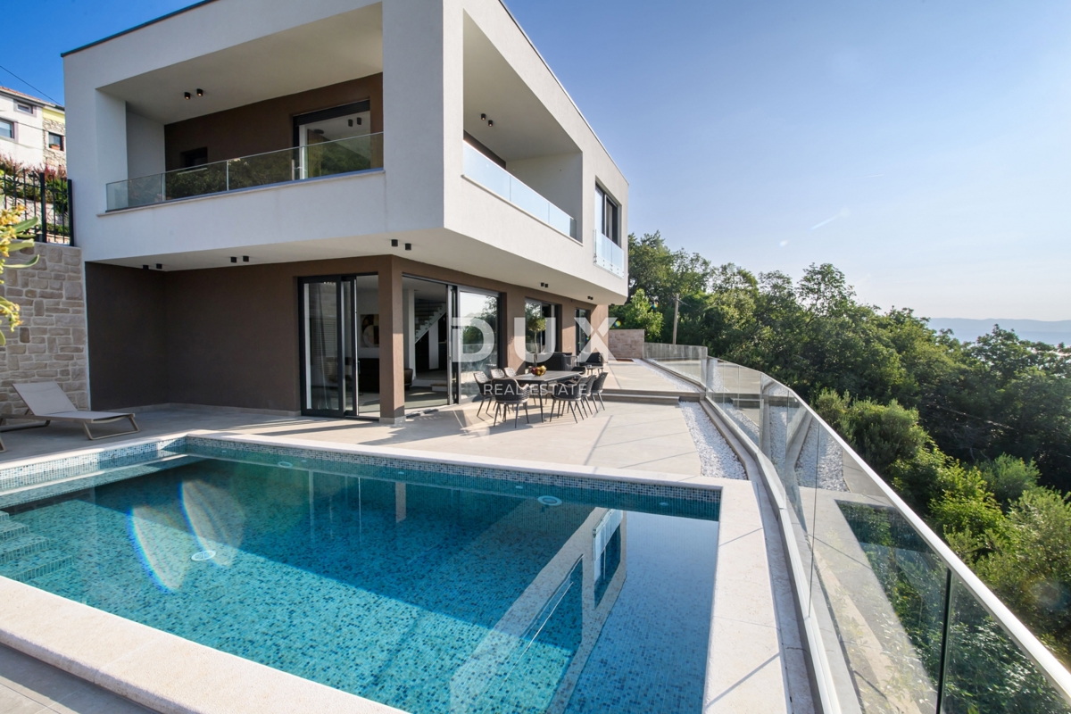 OPATIJA, MEDVEJA - Vila s panoramskim razgledom in bazenom