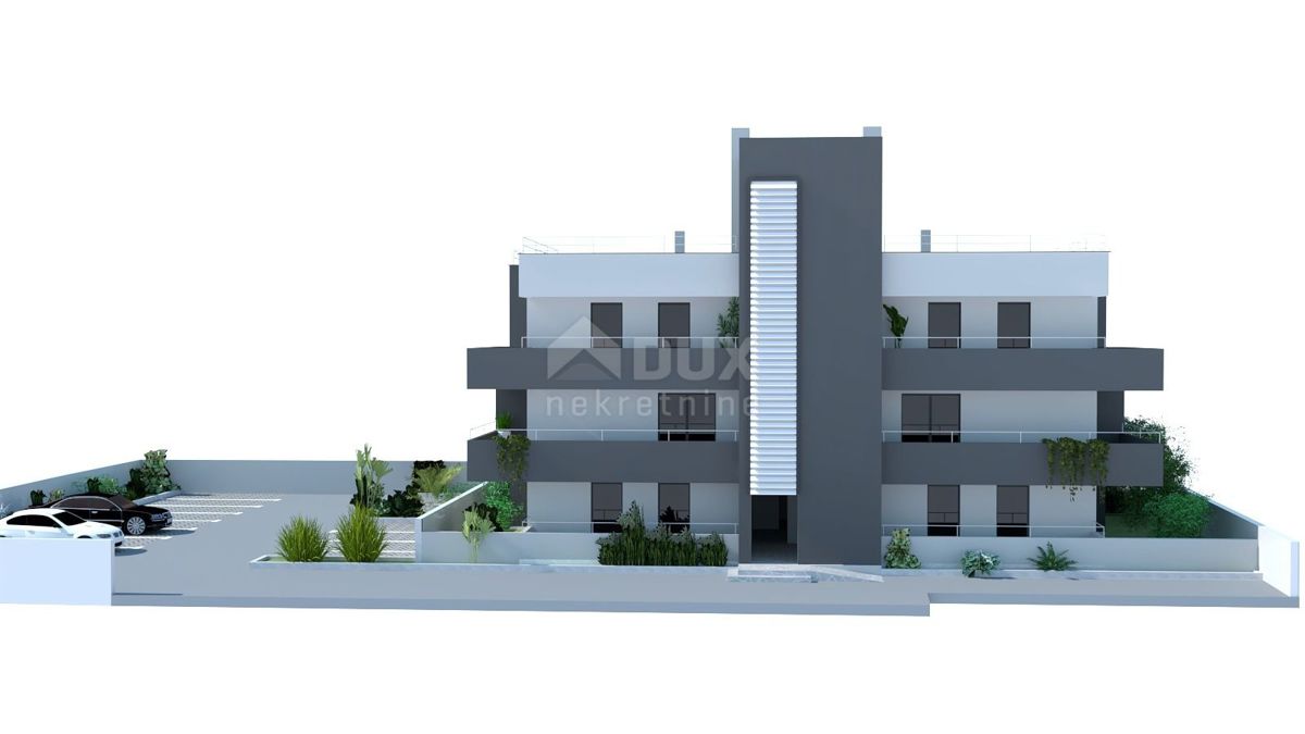 ZADAR, NIN - Stanovanje v novogradnji z bazenom blizu morja S1