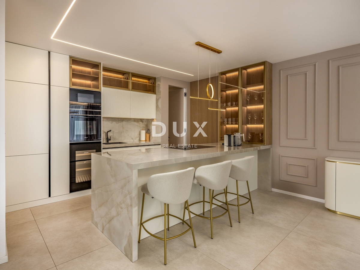 OPATIJA, CENTER - 134m2 prestižna stavba v vrhunski novogradnji, panoramski pogled na morje