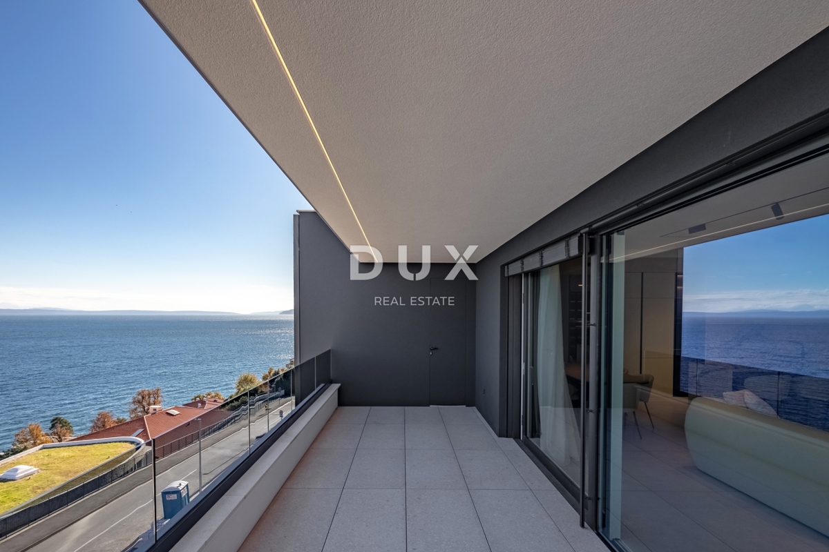 OPATIJA, CENTER - 134m2 prestižna stavba v vrhunski novogradnji, panoramski pogled na morje