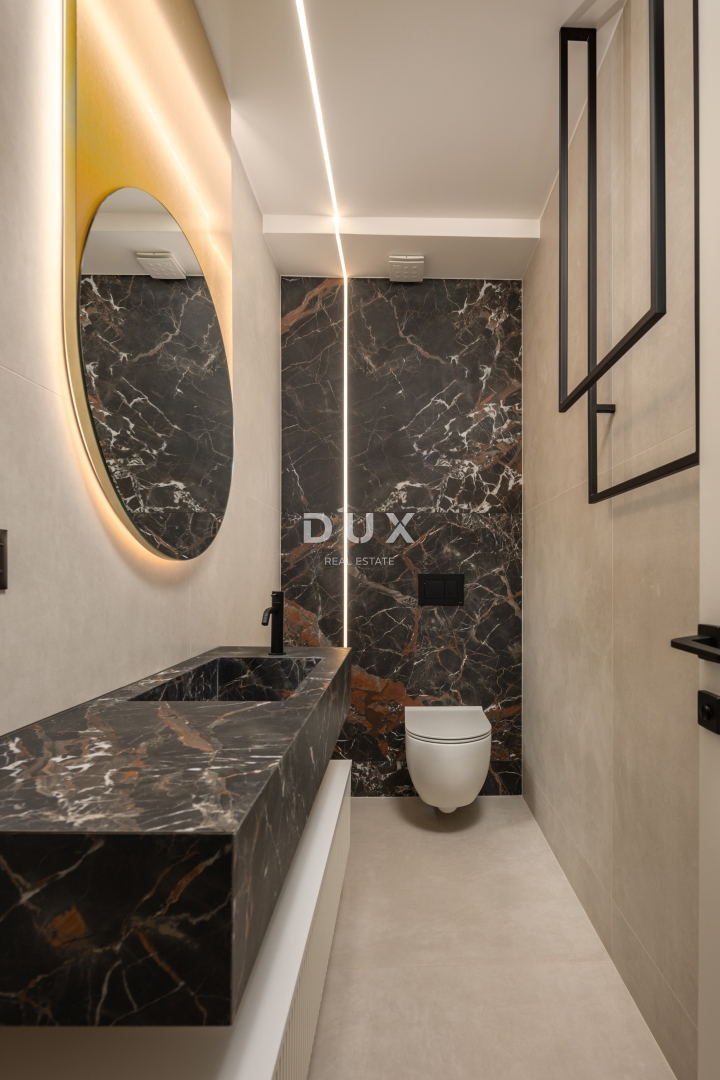 OPATIJA, CENTER - 134m2 prestižna stavba v vrhunski novogradnji, panoramski pogled na morje