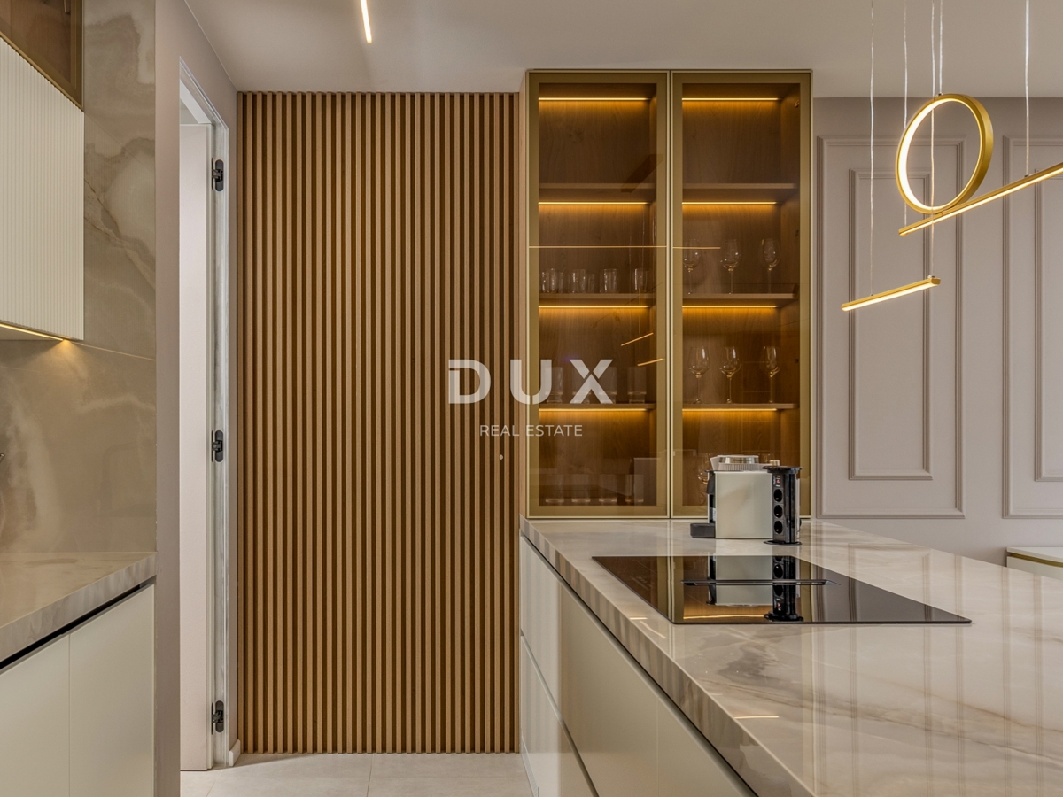 OPATIJA, CENTER - 134m2 prestižna stavba v vrhunski novogradnji, panoramski pogled na morje