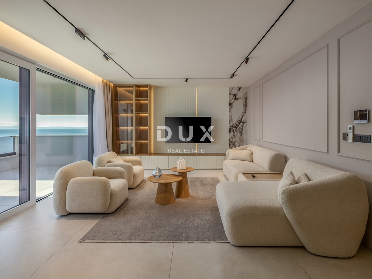 OPATIJA, CENTER - 134m2 prestižna stavba v vrhunski novogradnji, panoramski pogled na morje