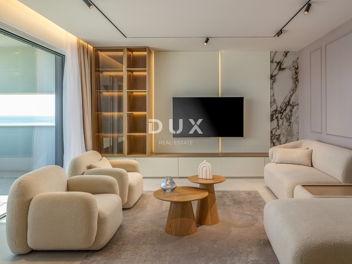 OPATIJA, CENTER - 134m2 prestižna stavba v vrhunski novogradnji, panoramski pogled na morje