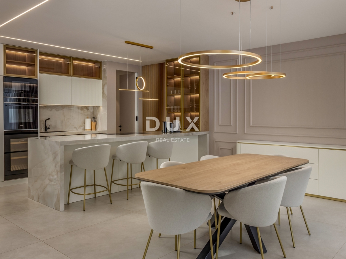 OPATIJA, CENTER - 134m2 prestižna stavba v vrhunski novogradnji, panoramski pogled na morje