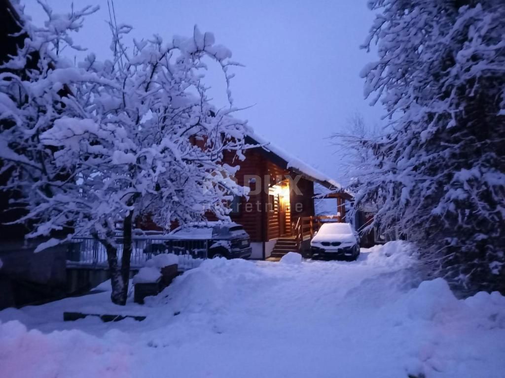 GORSKI KOTAR, BROD NA KUPI - samostojna ekskluzivna planinska hiša! PRILOŽNOST!!!