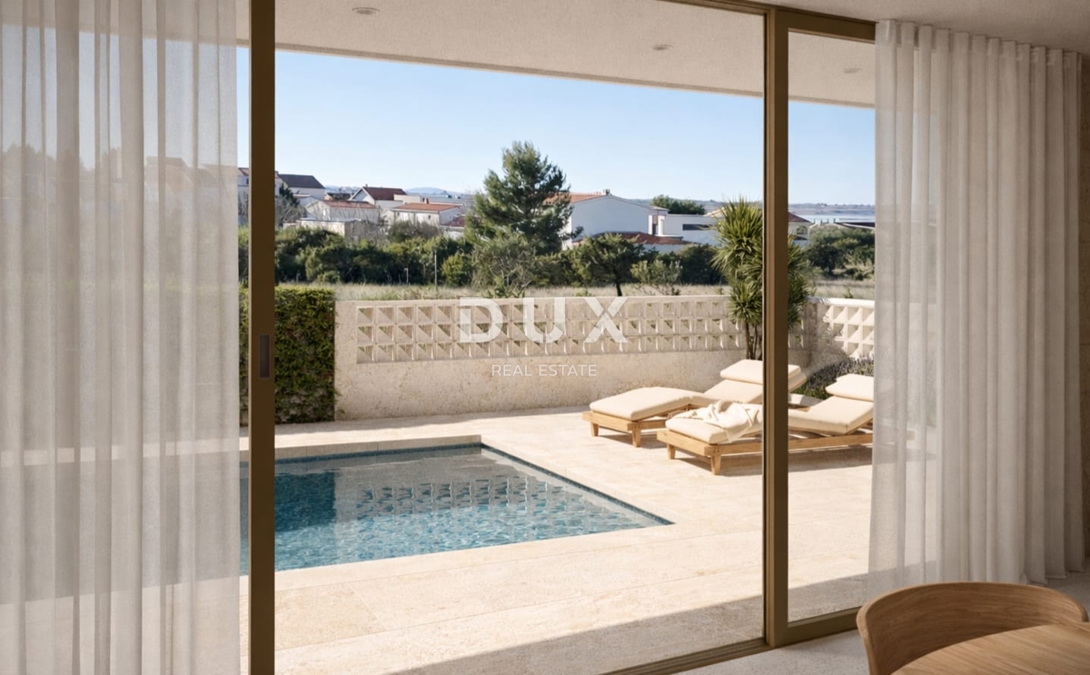 ZADAR, VRSI - Ekskluzivna naložbena priložnost: luksuzna vila s 5 zvezdicami z ogrevanim bazenom in pogledom na morje