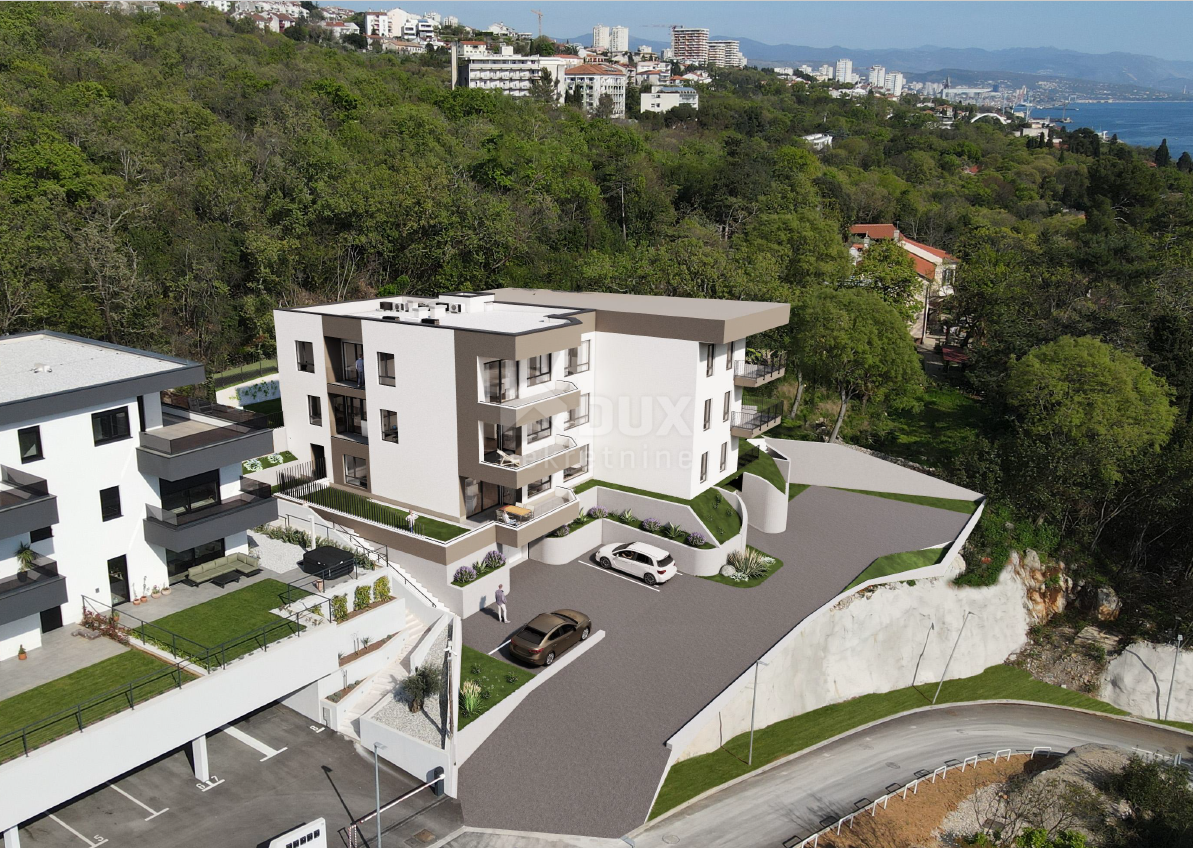 COSTABELLA, BIVIO, KANTRIDA - ekskluzivno stanovanje 43,44 m2, 1. nadstropje, 100 m od morja, čudovit razgled + vrt 118 m2 - APARTMA 3