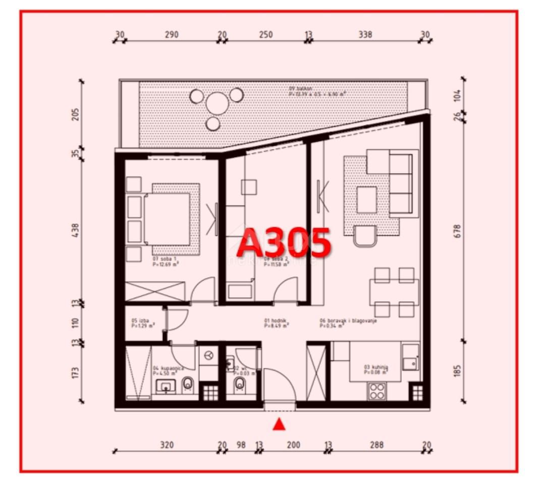 ISTRA, POREČ - Penthouse 84m2, novogradnja 800m od morja!