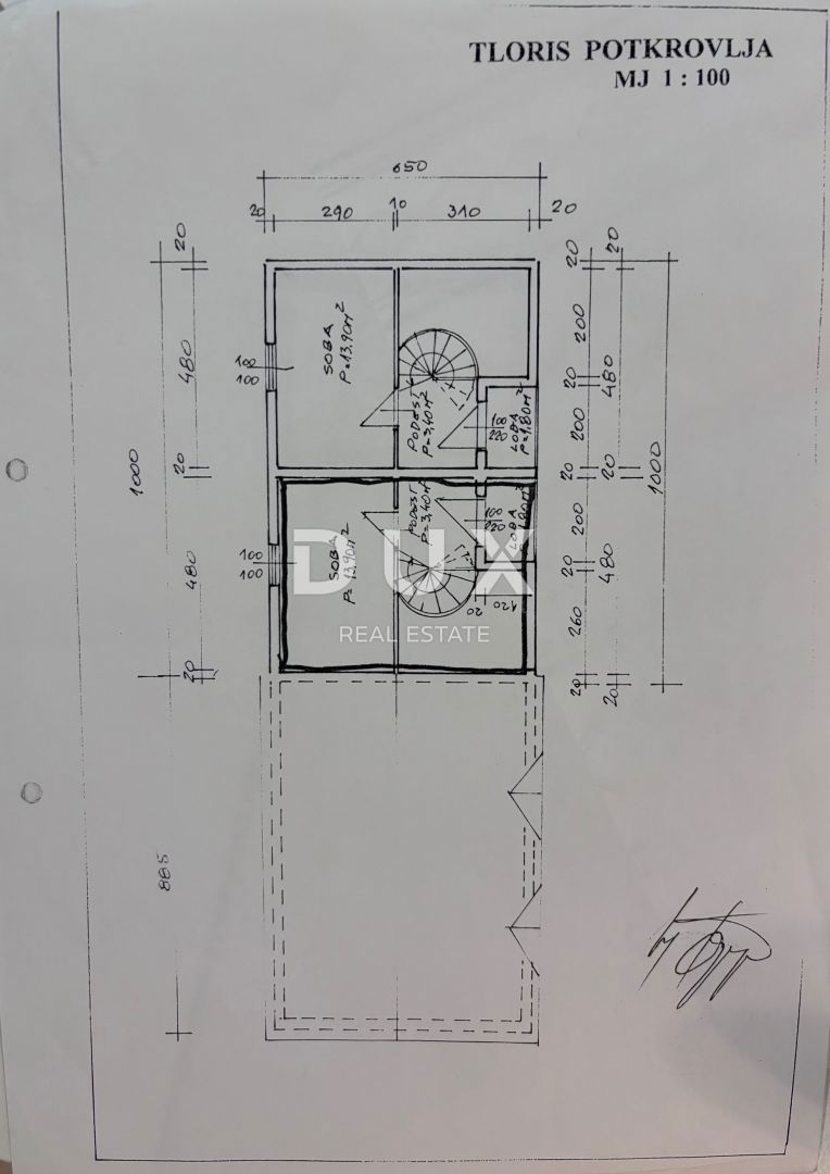 ZADAR, ZATON - Simpatičen dvonadstropni apartma blizu morja