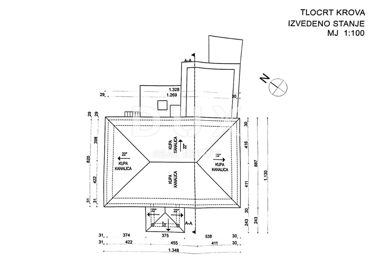 Hiša Oprtalj, 189,30m2