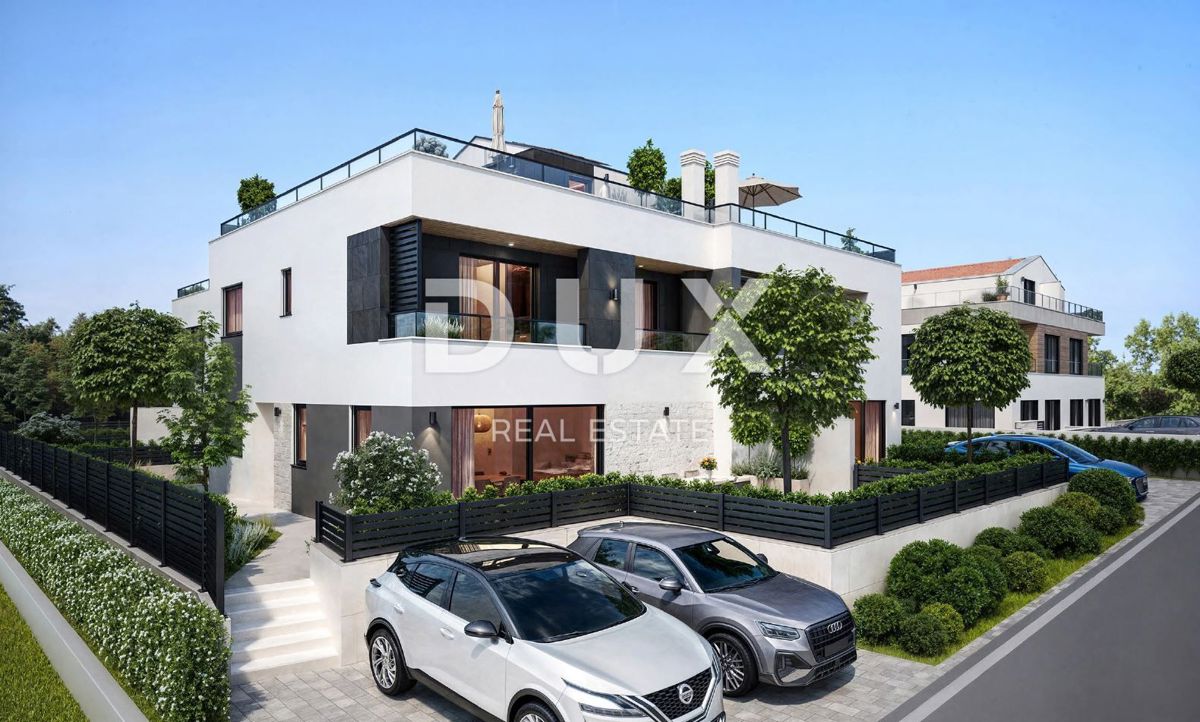ISTRA, POREČ - Dvojček novogradnje z vrtom in spa centrom, blizu morja