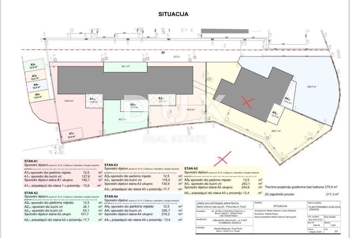 Hiša Poreč, 250m2
