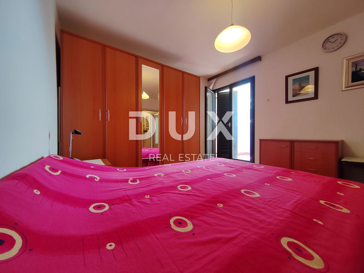 CRIKVENICA, HRUSTA - Apartma z 2 balkonoma