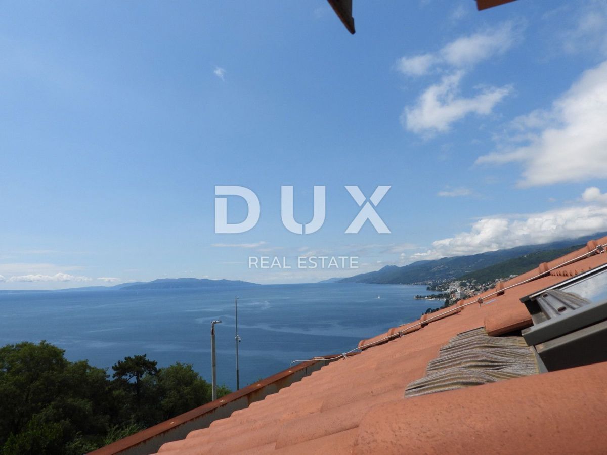 OPATIJA, VOLOSKO, PAVLOVAC - stanovanje 125m2 s panoramskim pogledom na morje 