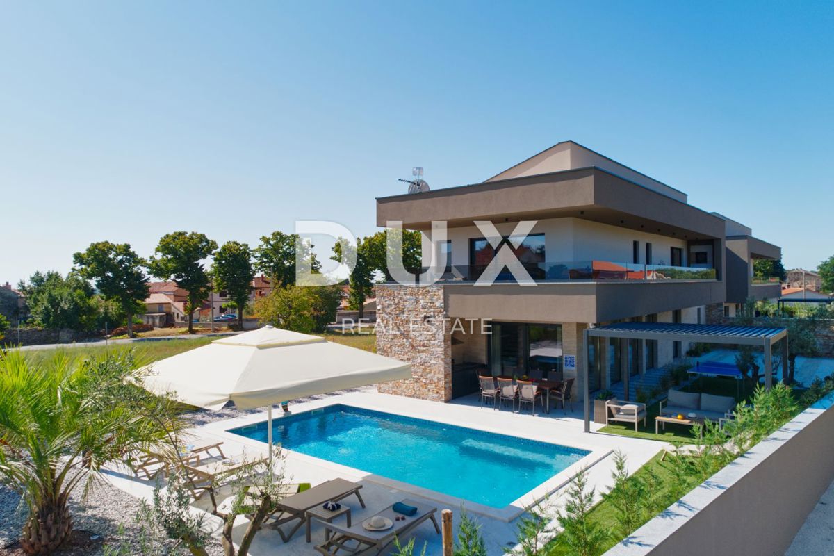ISTRA, PULA (okolica)  - Čudovita nova opremljena vila v neposredni bližini mesta!