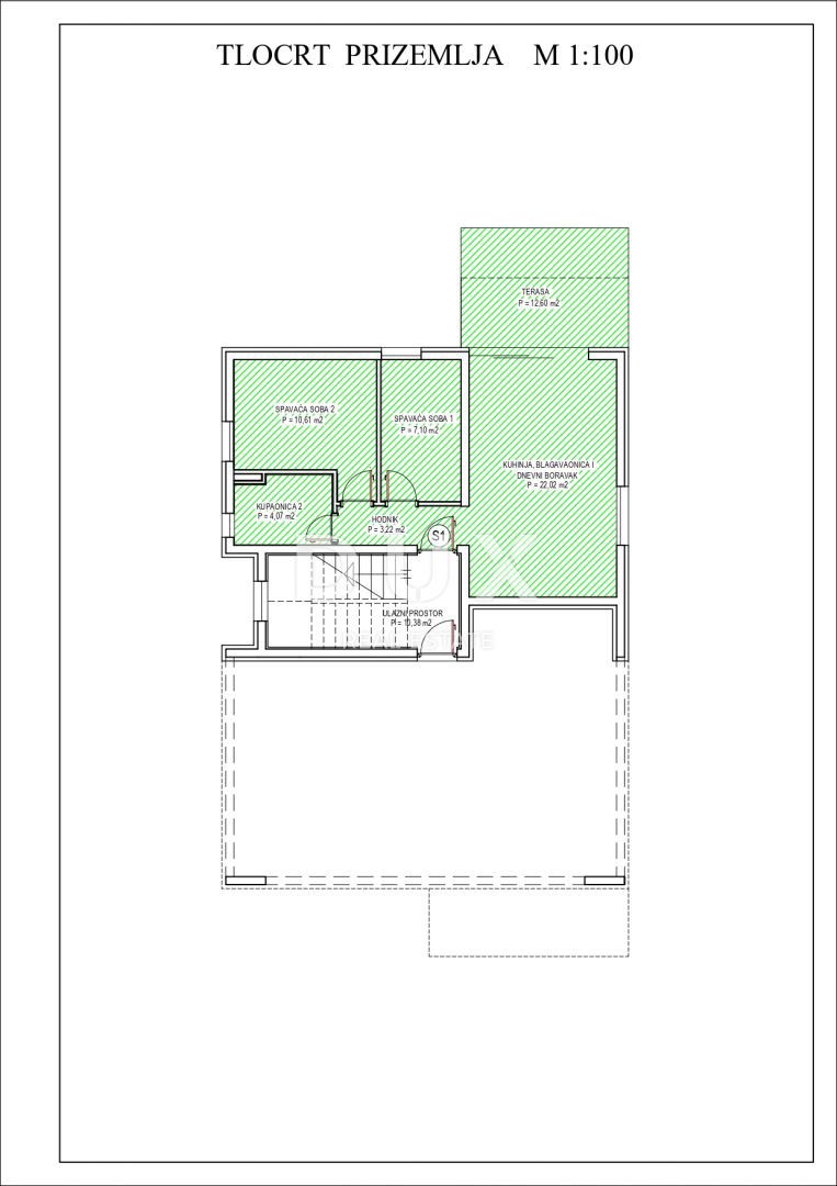 ZADAR, PETRČANE - Moderni penthouse v izgradnji Z1 S4