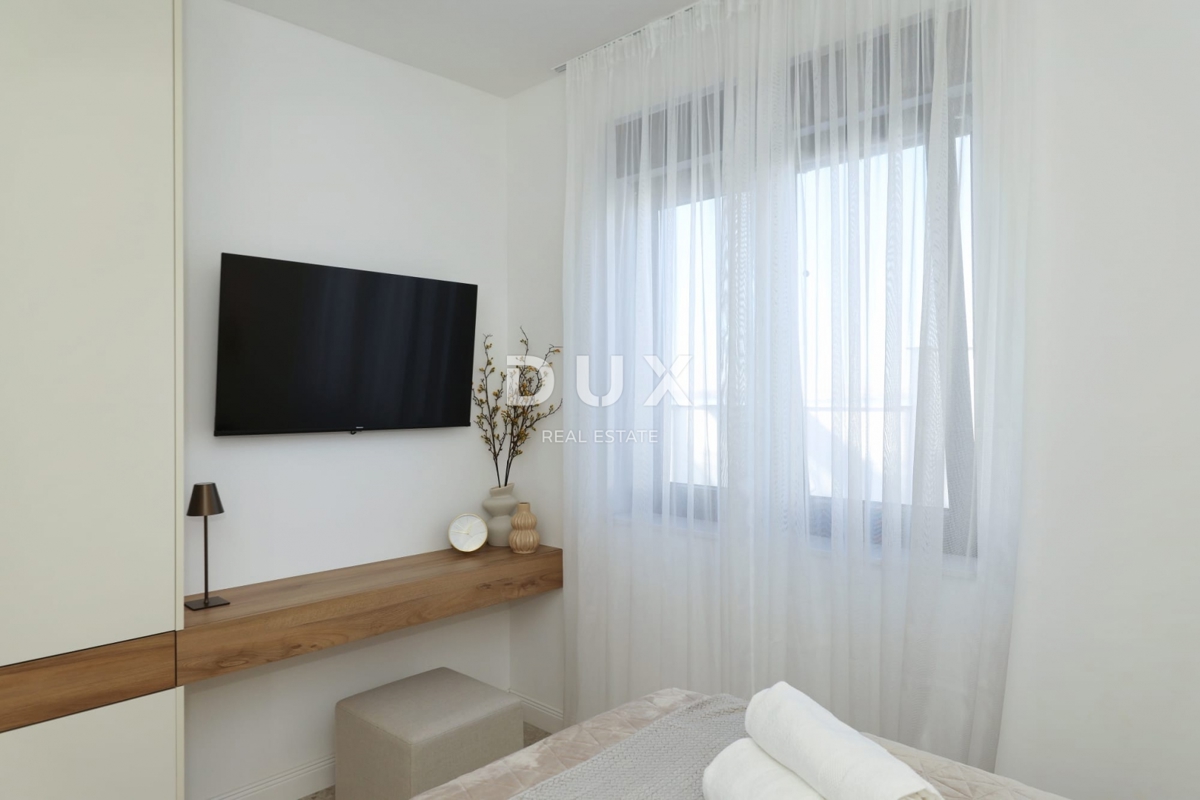 ZADAR, RTINA - opremljeno stanovanje z vrtom v bližini morja