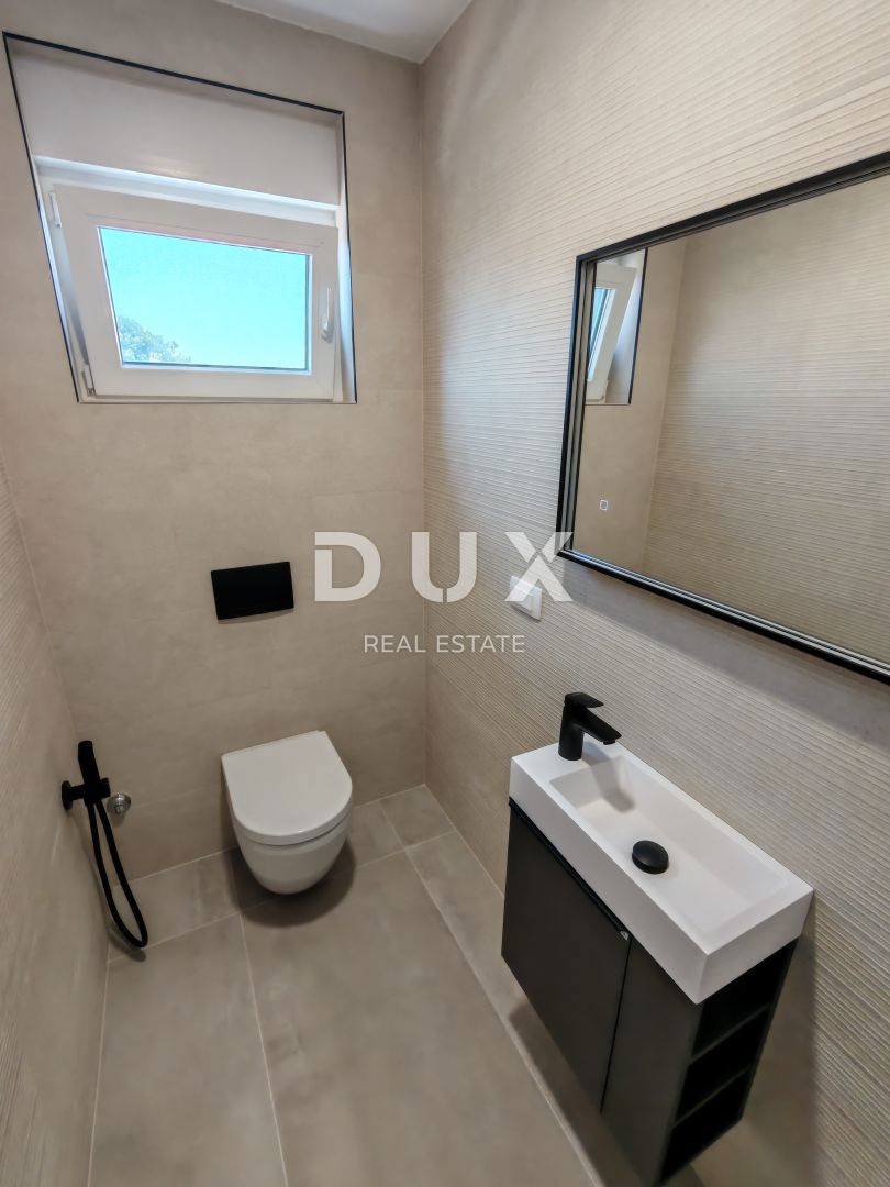 ZADAR, VIR - Udobno penthouse s pogledom na morje 180 metrov od plaže Jadro! BS3