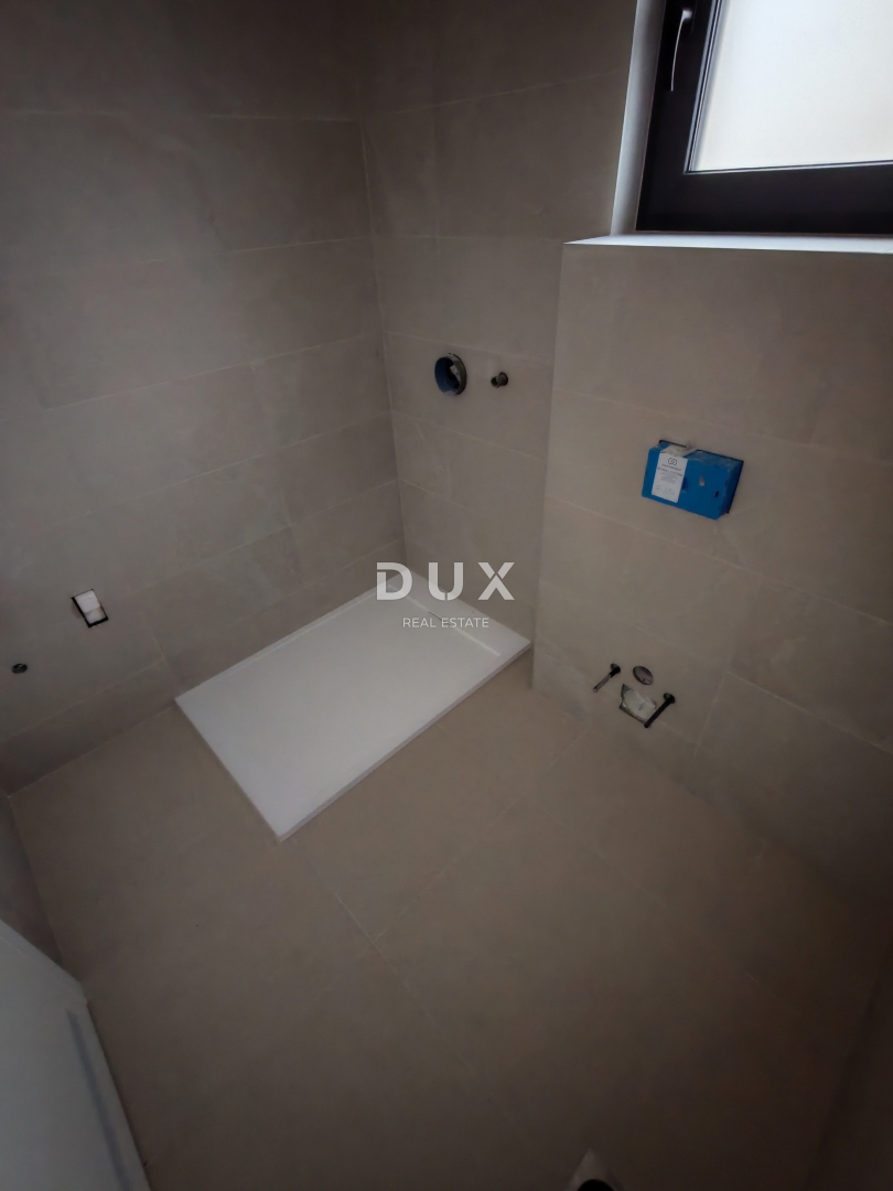 ZADAR, RAŽANAC - Novogradnja! Talno ogrevanje, dvigalo, pogled na morje, shramba...! S1