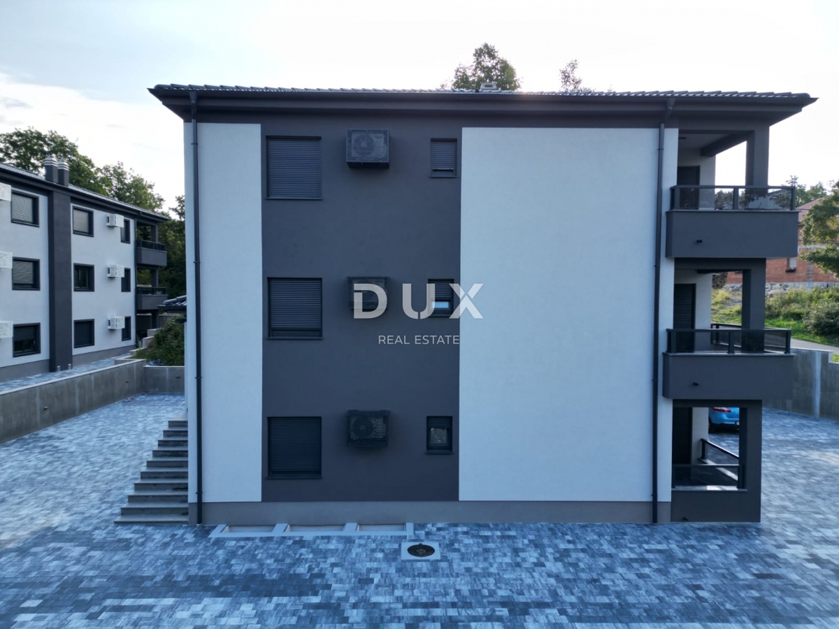 MATULJI, JUŠIĆI, JURDANI - pritlično stanovanje 62,34 m2 v novogradnji DB+2S z vrtom