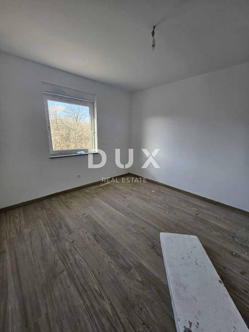 MATULJI, JUŠIĆI, JURDANI - pritlično stanovanje 62,34 m2 v novogradnji DB+2S z vrtom