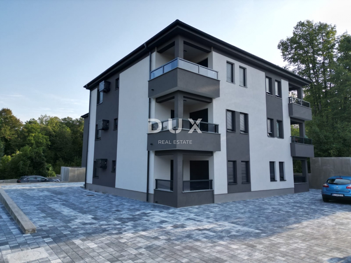 MATULJI, JUŠIĆI, JURDANI - pritlično stanovanje 62,34 m2 v novogradnji DB+2S z vrtom