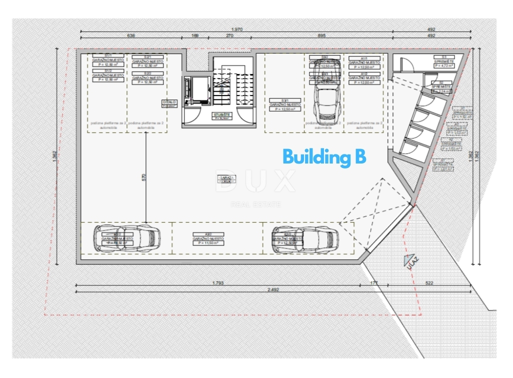 OPATIJA, CENTER - novogradnja - 3 gradbena zemljišča za gradnjo 18 luksuznih stanovanj, vrhunska lega nad centrom