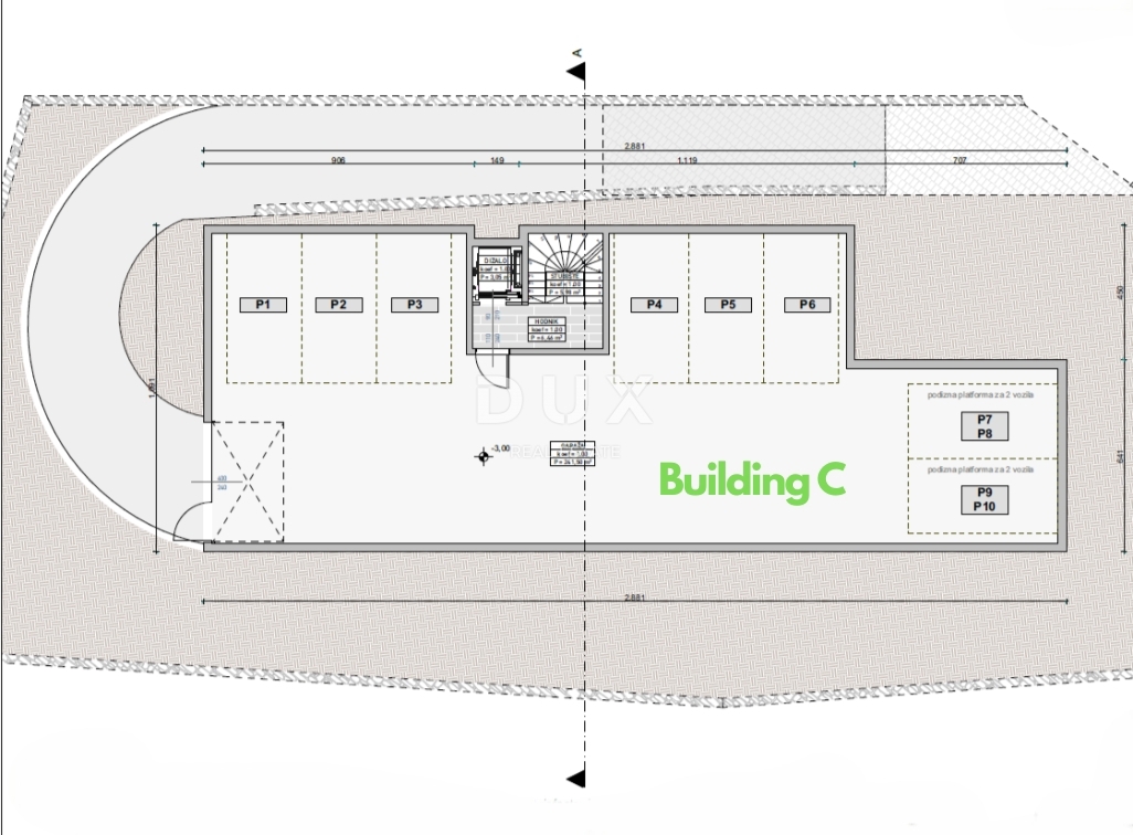 OPATIJA, CENTER - novogradnja - 3 gradbena zemljišča za gradnjo 18 luksuznih stanovanj, vrhunska lega nad centrom